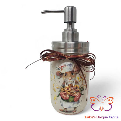 Mason Jar Soap Dispensers Baker Mouse Soap Dispenser