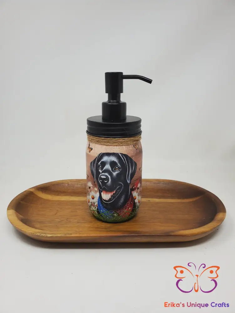 Mason Jar Soap Dispensers Black Lab Soap Dispenser