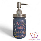 Mason Jar Soap Dispensers Family Soap Dispenser