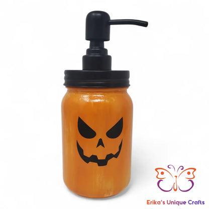 Mason Jar Soap Dispensers Jack O Lantern Soap Dispenser