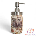 Mason Jar Soap Dispensers Owls Soap Dispenser