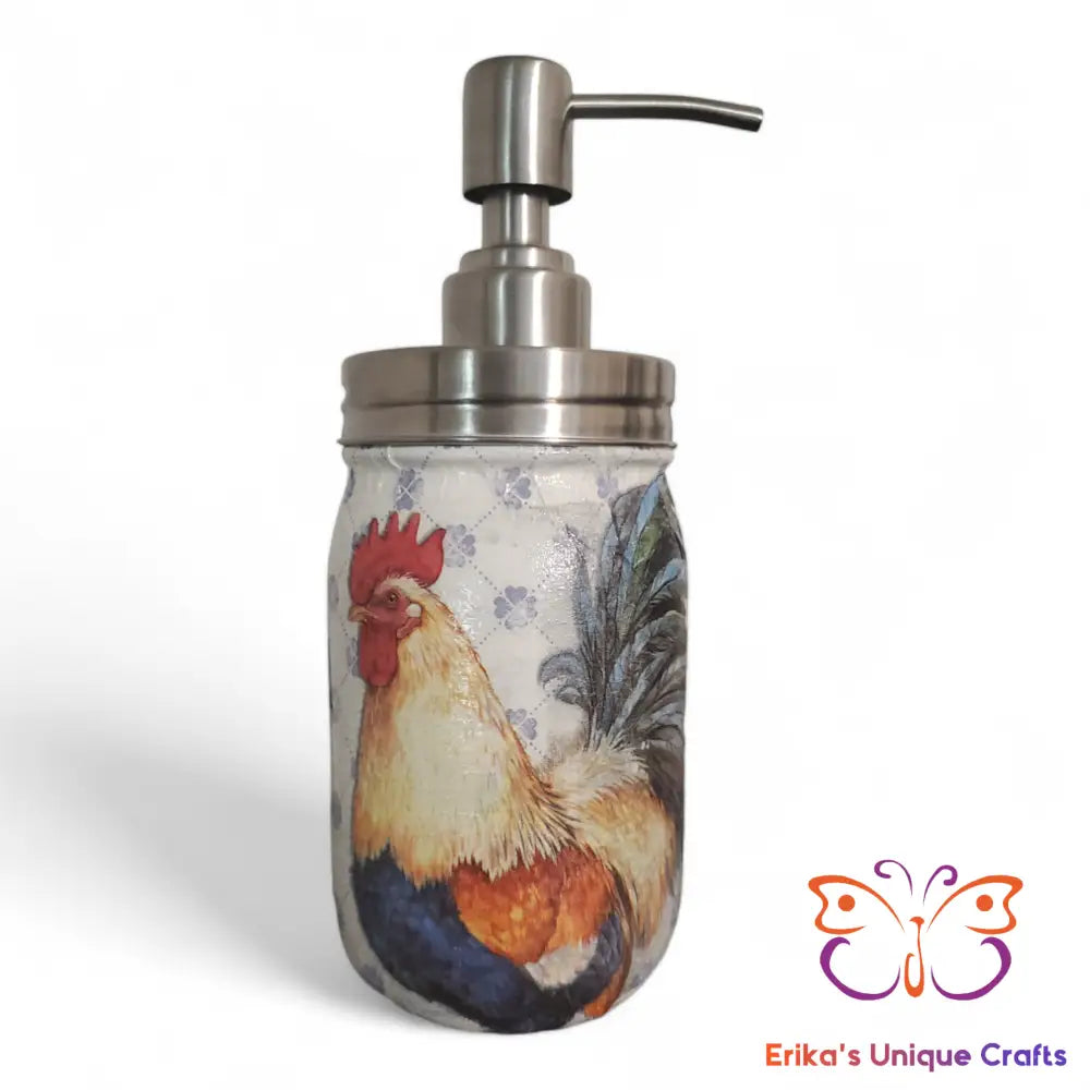 Mason Jar Soap Dispensers Rooster Soap Dispenser