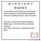 Midnight Peony Gel Air Freshener Gel Air Freshener
