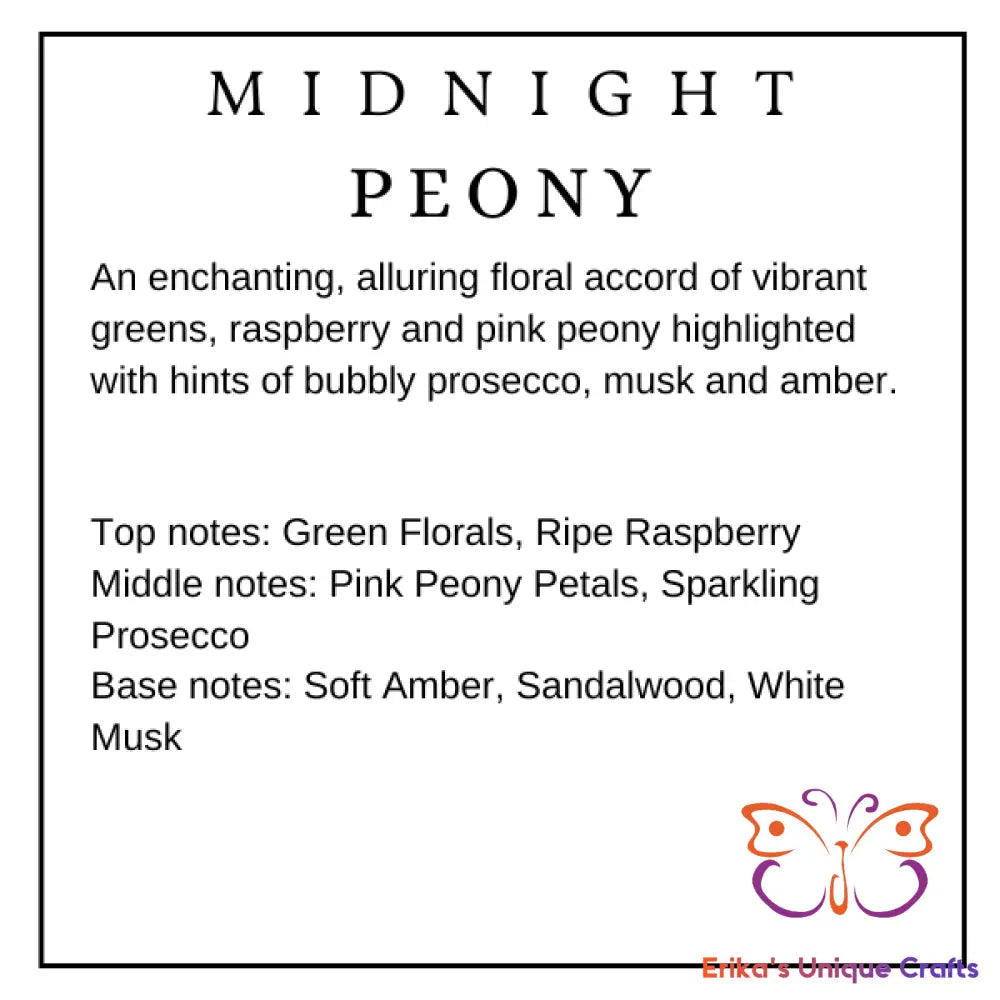 Midnight Peony Gel Air Freshener Gel Air Freshener