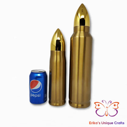 Mule Deer and Flag Bullet Thermos - Erikas Crafts