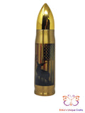 Mule Deer and Flag Bullet Thermos - Erikas Crafts