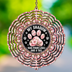 My Shadow Has Four Legs Wind Spinner - 10 Inch - Wind