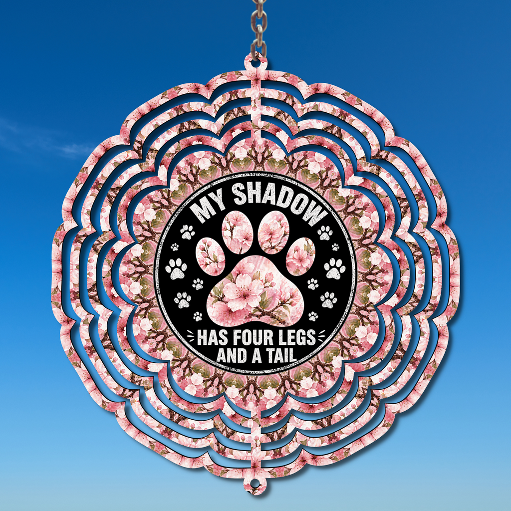 My Shadow Has Four Legs Wind Spinner - 10 Inch - Wind