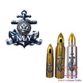 Navy Anchor Bullet Thermos Bullet Thermos