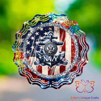 Navy Wind Spinner Wind Spinner