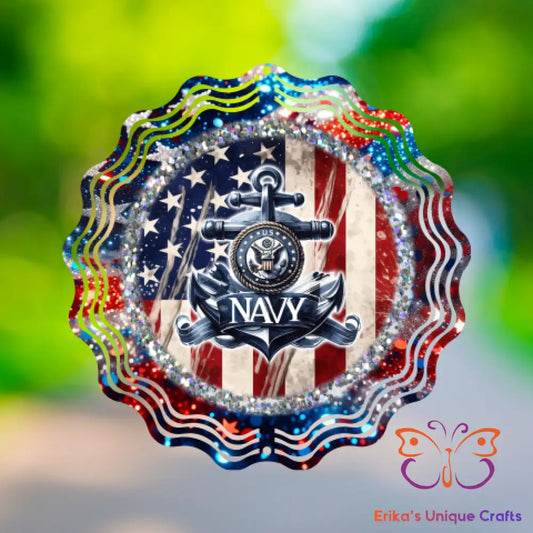 Navy Wind Spinner Wind Spinner