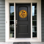 Oriole and Sunflowers Door Sign - Door Sign