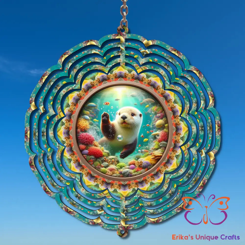 Otter Wind Spinner Wind Spinner