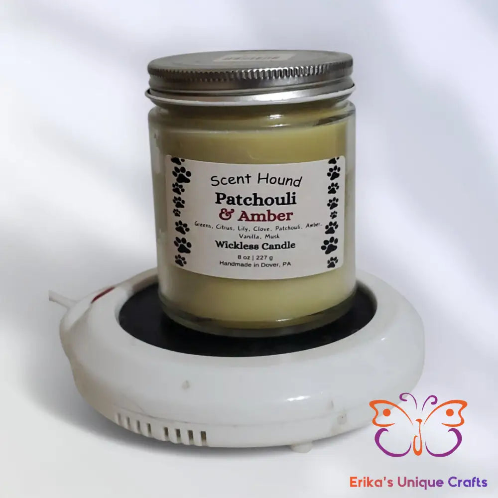Patchouli & Amber Wax Melt Jar Wax Melt Jar
