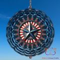 Patriotic Star Wind Spinner Wind Spinner