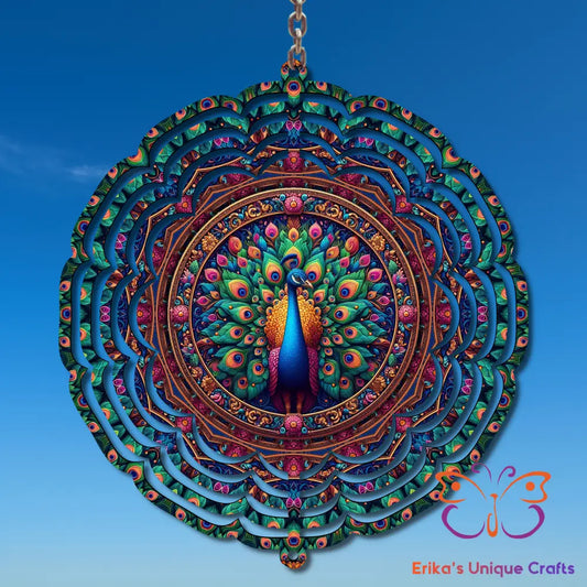 Peacock Wind Spinner Wind Spinner