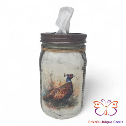 Pheasant Mason Jar Mason Jar