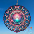 Pink Dragonfly Wind Spinner Wind Spinner
