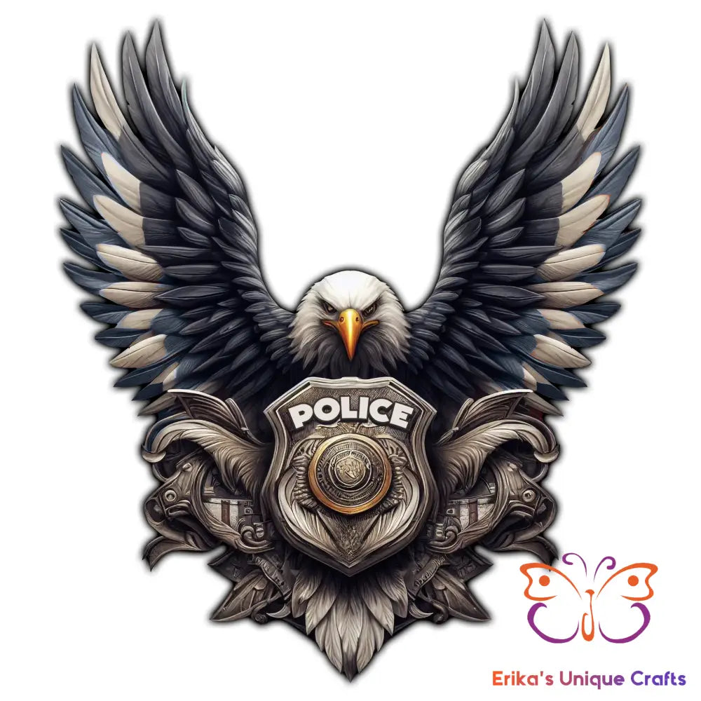 Police Eagle Bullet Thermos Bullet Thermos