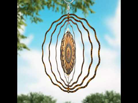 Tooled Leather Sunflower