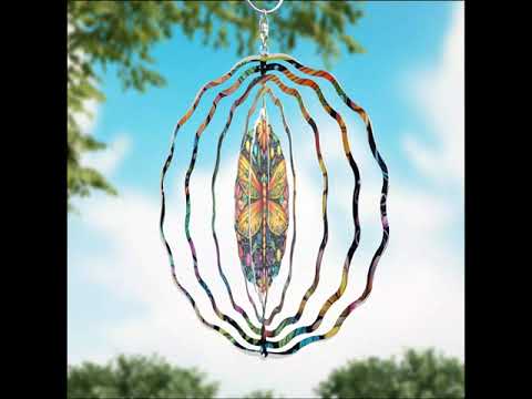 Colorful Dragonfly Wind Spinner