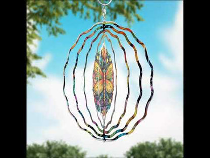 Colorful Dragonfly Wind Spinner