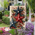Primitive Stars Garden Flag - Garden Flag