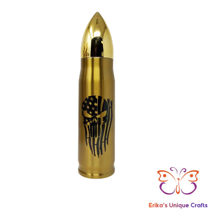 Punisher American Flag Bullet Thermos Bullet Thermos