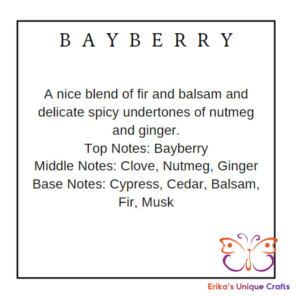 Reed Diffuser 3.5 Oz Glass Cube Bayberry Diffuser