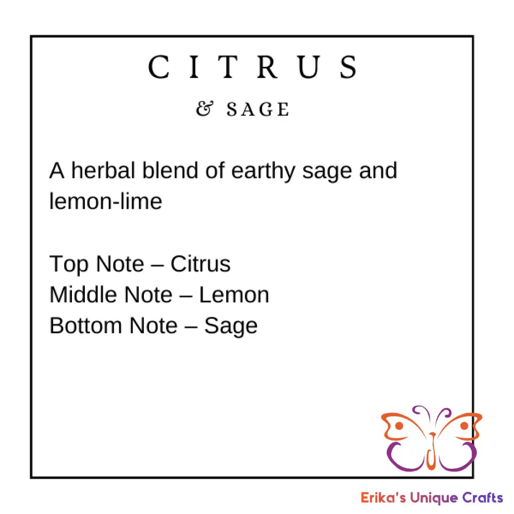 Reed Diffuser 3.5 Oz Glass Cube Citrus & Sage Diffuser