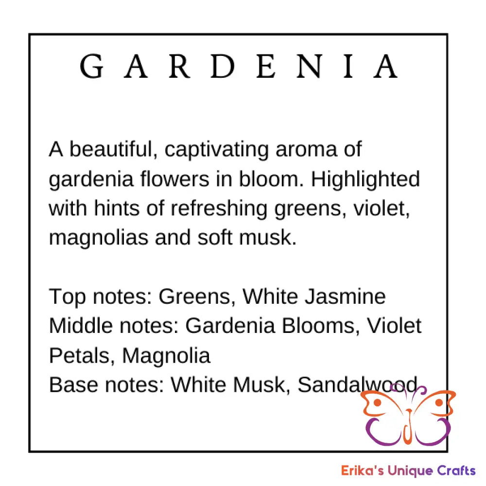 Reed Diffuser 3.5 Oz Glass Cube Gardenia Diffuser