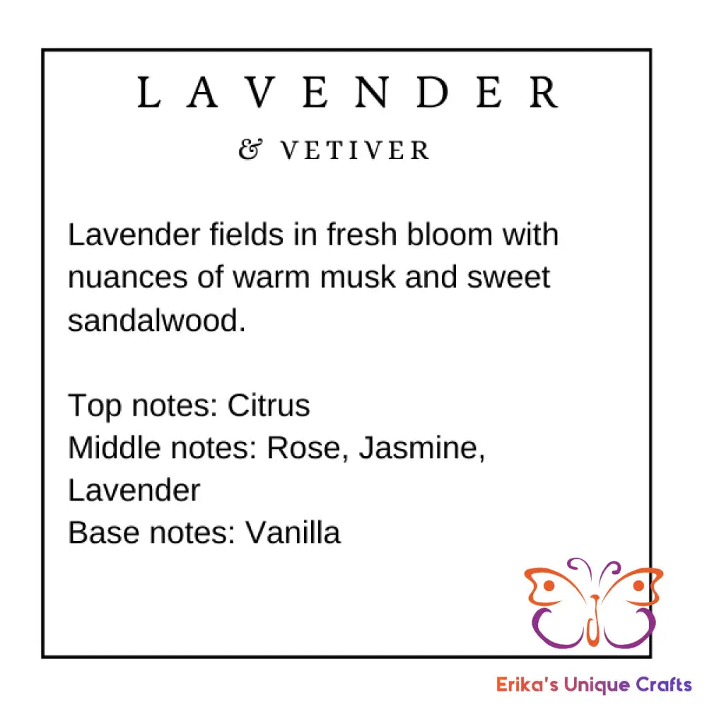 Reed Diffuser 3.5 Oz Glass Cube Lavender & Vetiver Diffuser