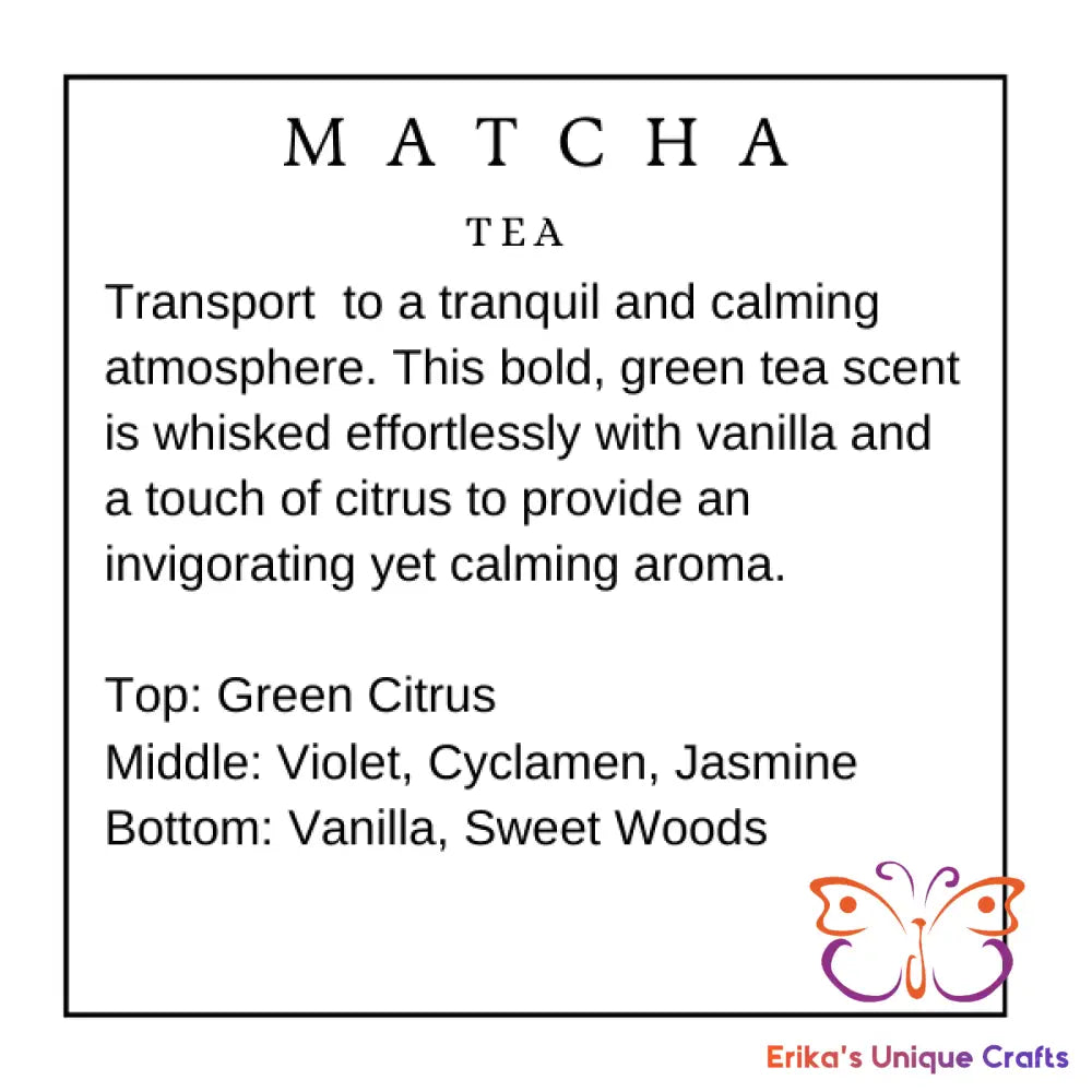 Reed Diffuser 3.5 Oz Glass Cube Matcha Tea Diffuser