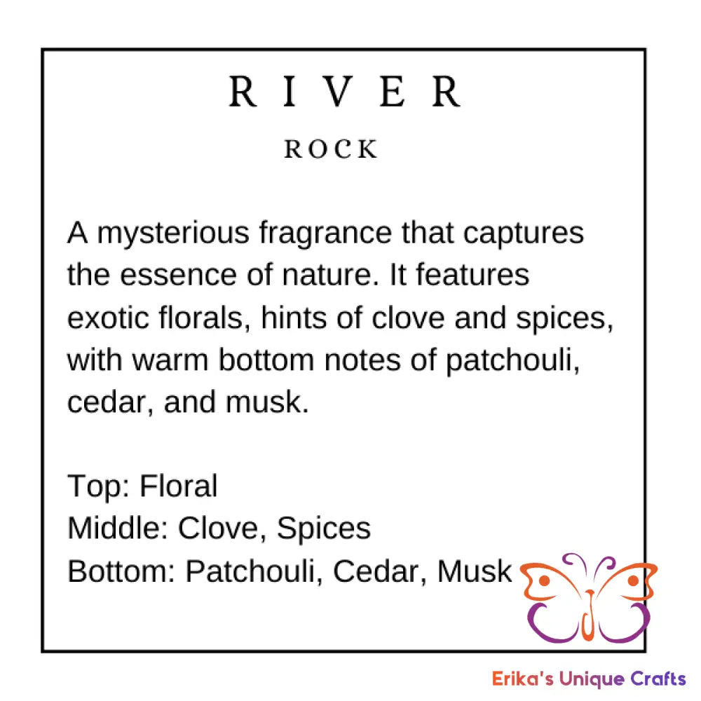 Reed Diffuser 3.5 Oz Glass Cube River Rock Diffuser