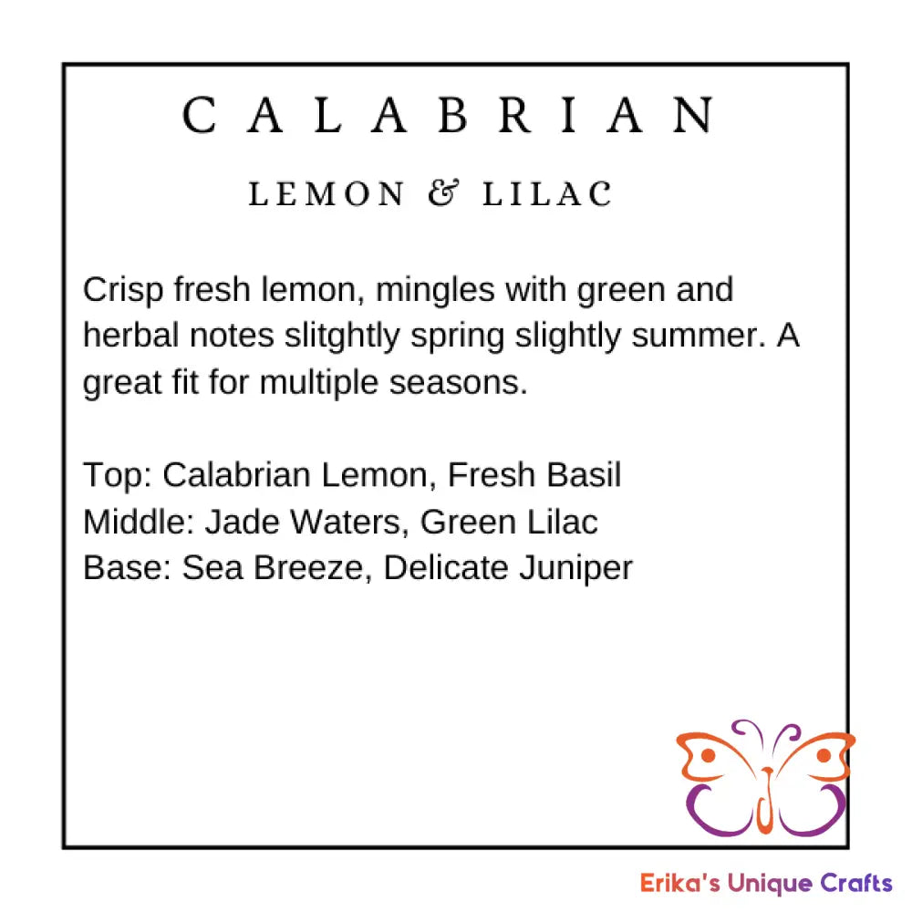 Reed Diffuser 6 Oz Frosted Round Bottle Calabrian Lemon & Lilac Diffuser