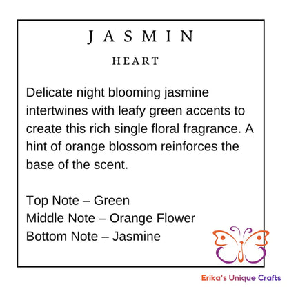 Reed Diffuser 6 Oz Frosted Round Bottle Jasmine Heart Diffuser