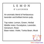 Reed Diffuser 6 Oz Frosted Round Bottle Lemon & Lavender Diffuser