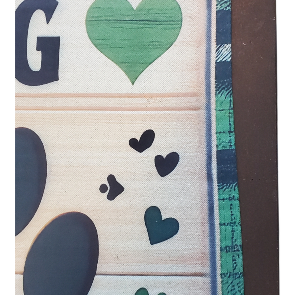 Spoiled Dog Lives Here Garden Flag  DEFECT