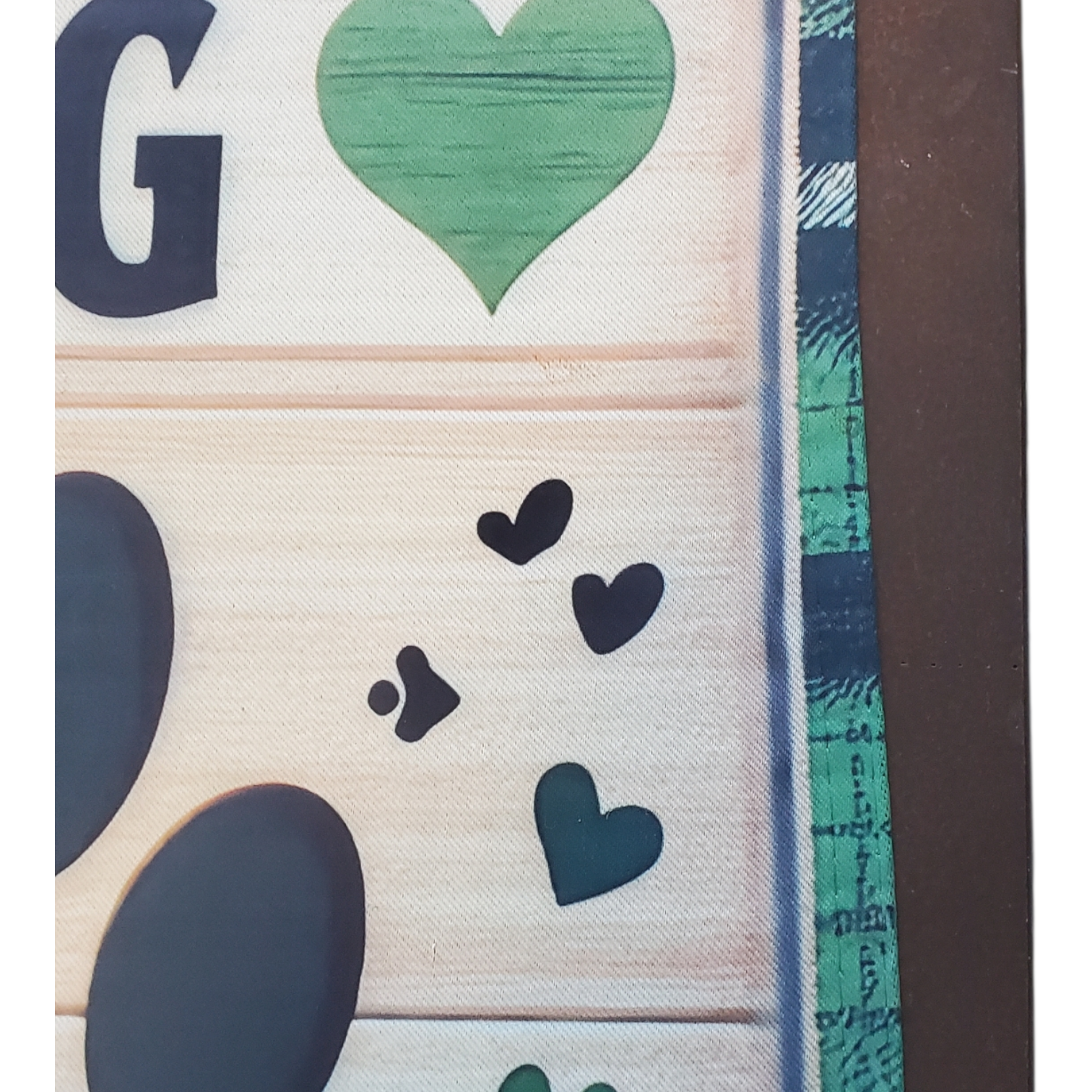 Spoiled Dog Lives Here Garden Flag  DEFECT