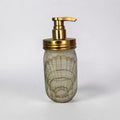Seashell Mason Jar Soap Dispenser