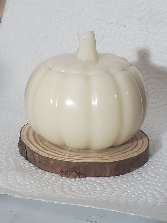 Beeswax Pumpkin Jar