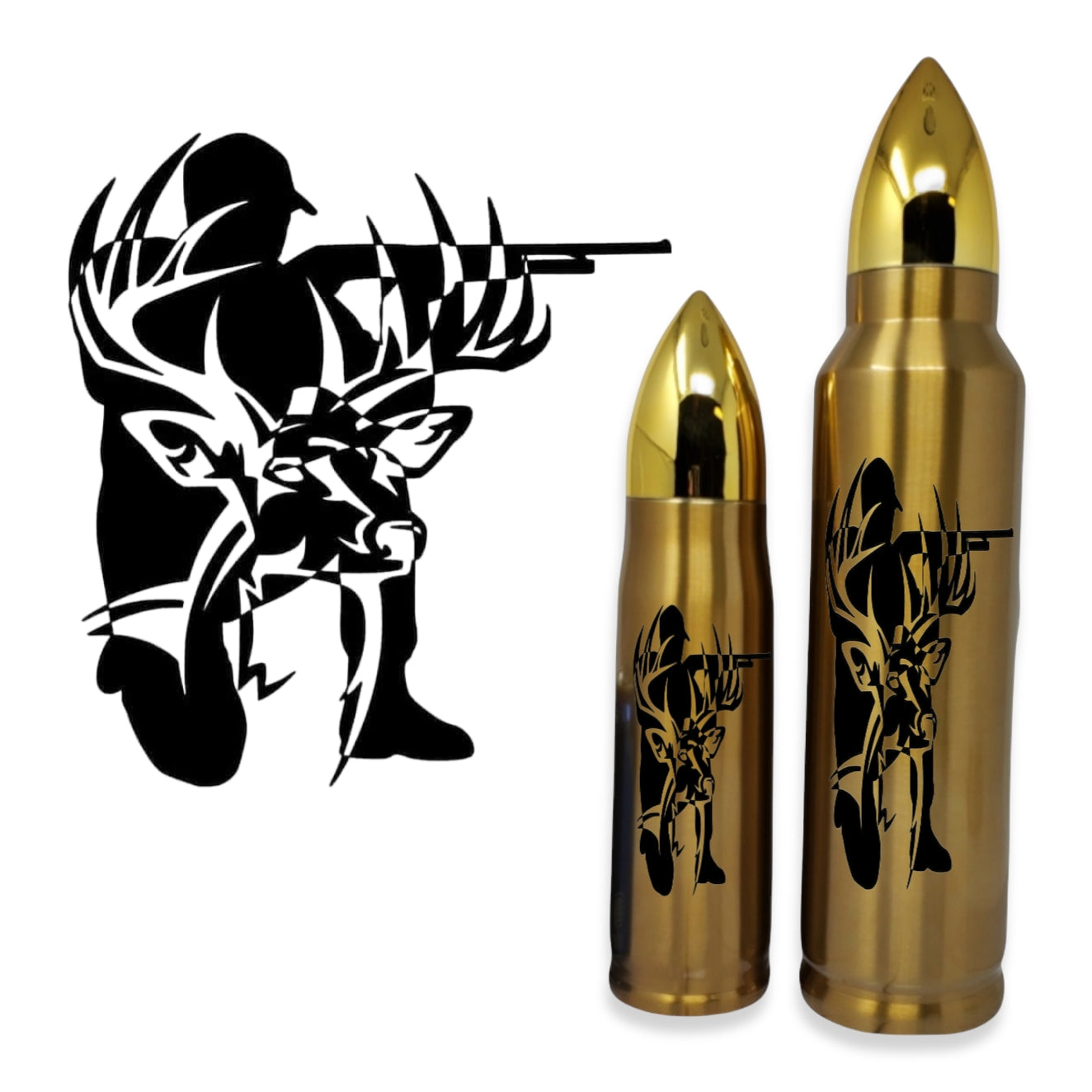 Buck Hunter Bullet Thermos