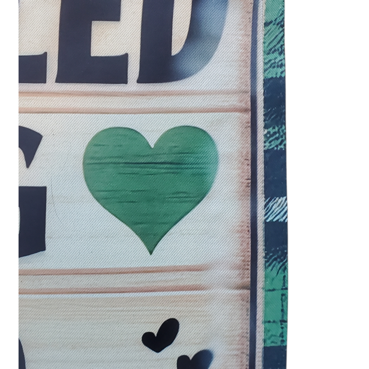 Spoiled Dog Lives Here Garden Flag  DEFECT