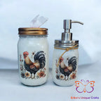 Rooster Mason Jar Mason Jar