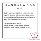 Sandalwood & Rose Gel Air Freshener Gel Air Freshener