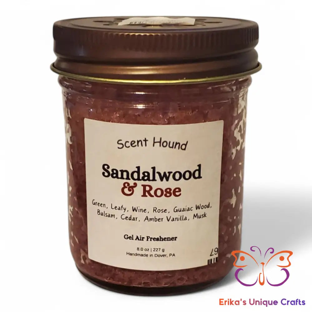 Sandalwood & Rose Gel Air Freshener Gel Air Freshener