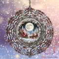 Santa Sleigh Wind Spinner Wind Spinner