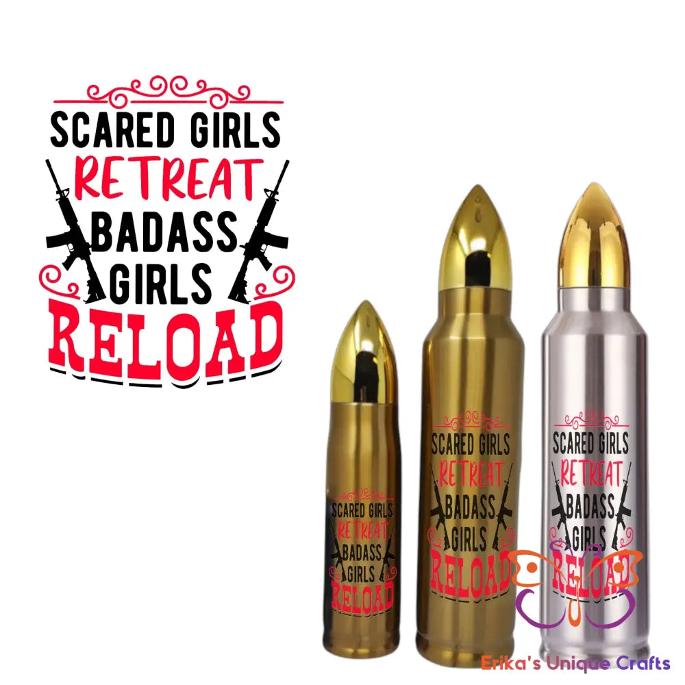 Scared Girls Retreat Bullet Thermos Tumbler Bullet Thermos
