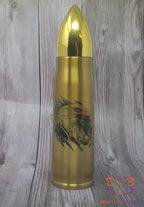 Screaming Eagle Bullet Thermos - Erikas Crafts