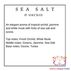 Sea Salt & Orchid Gel Air Freshener Gel Air Freshener